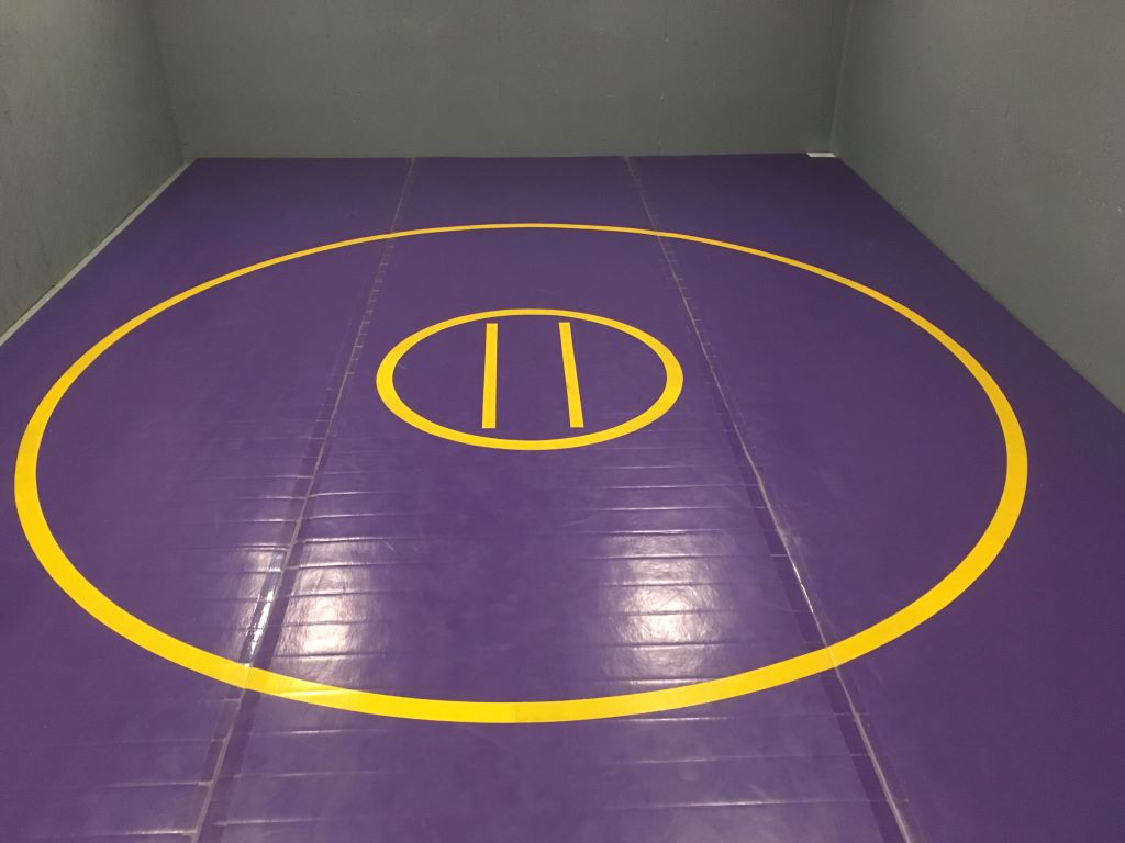 12' x 12' x 1 3/8" Roll-Up Wrestling Mat
