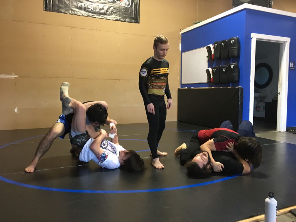 Jiu Jitsu take down mats  