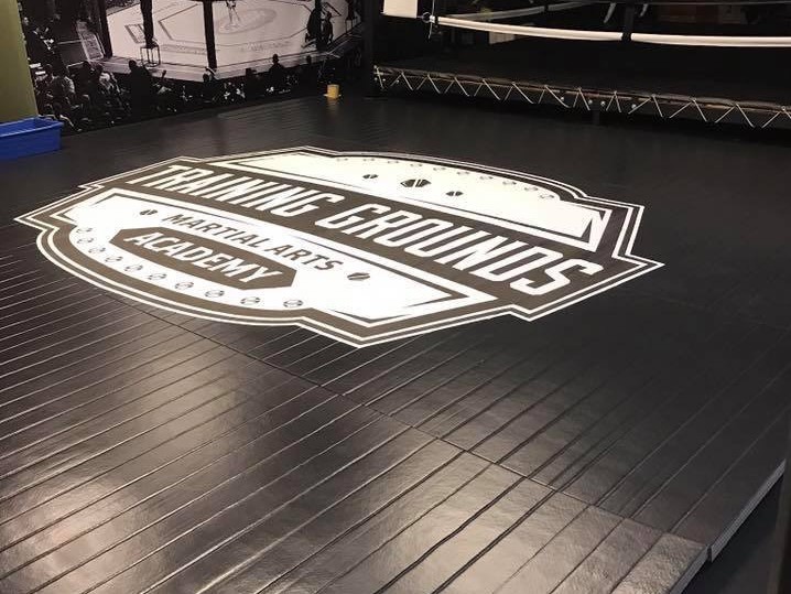 16' x 16' x 1 3/8" Roll-Up Wrestling Mat