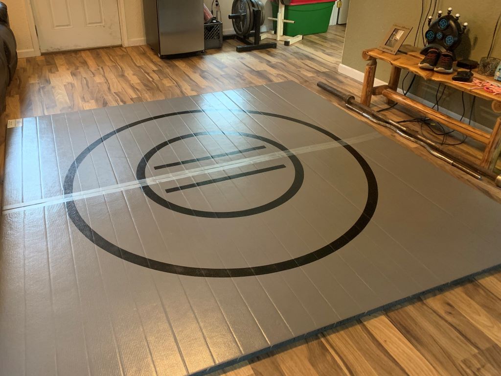 grey ak wrestling mat home 