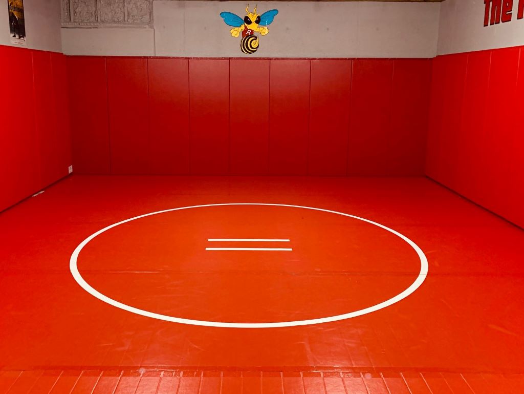 Wrestling Room Red Mat