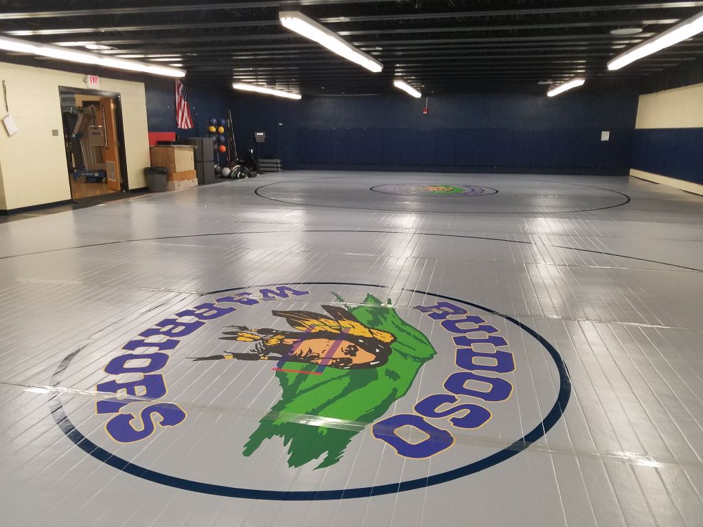 Competition Wrestling Mats - NCAA Approved 